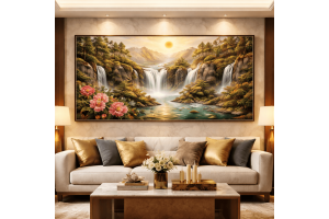 Tranh Phong Thủy Treo Phòng Khách – Vị Trí, Kích Thước & Ý Nghĩa