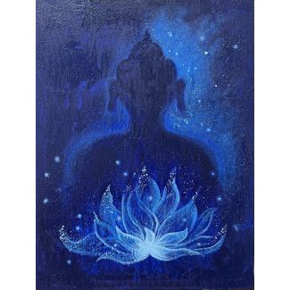 Tranh Phật Giáo Trừu Tượng - Tĩnh 1