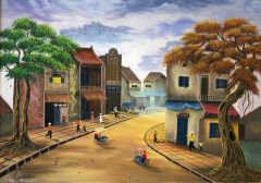 Tranh phố cổ Hà Nội