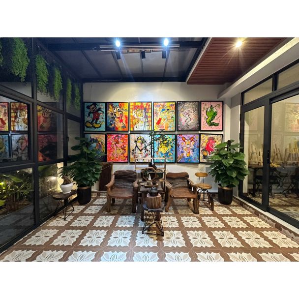 Tranh 12 Con giáp - Tuổi Khỉ - Tuổi Thân - 4