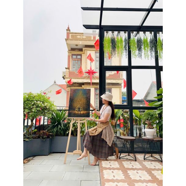 Tranh đàn Piano - Piano Player view 1