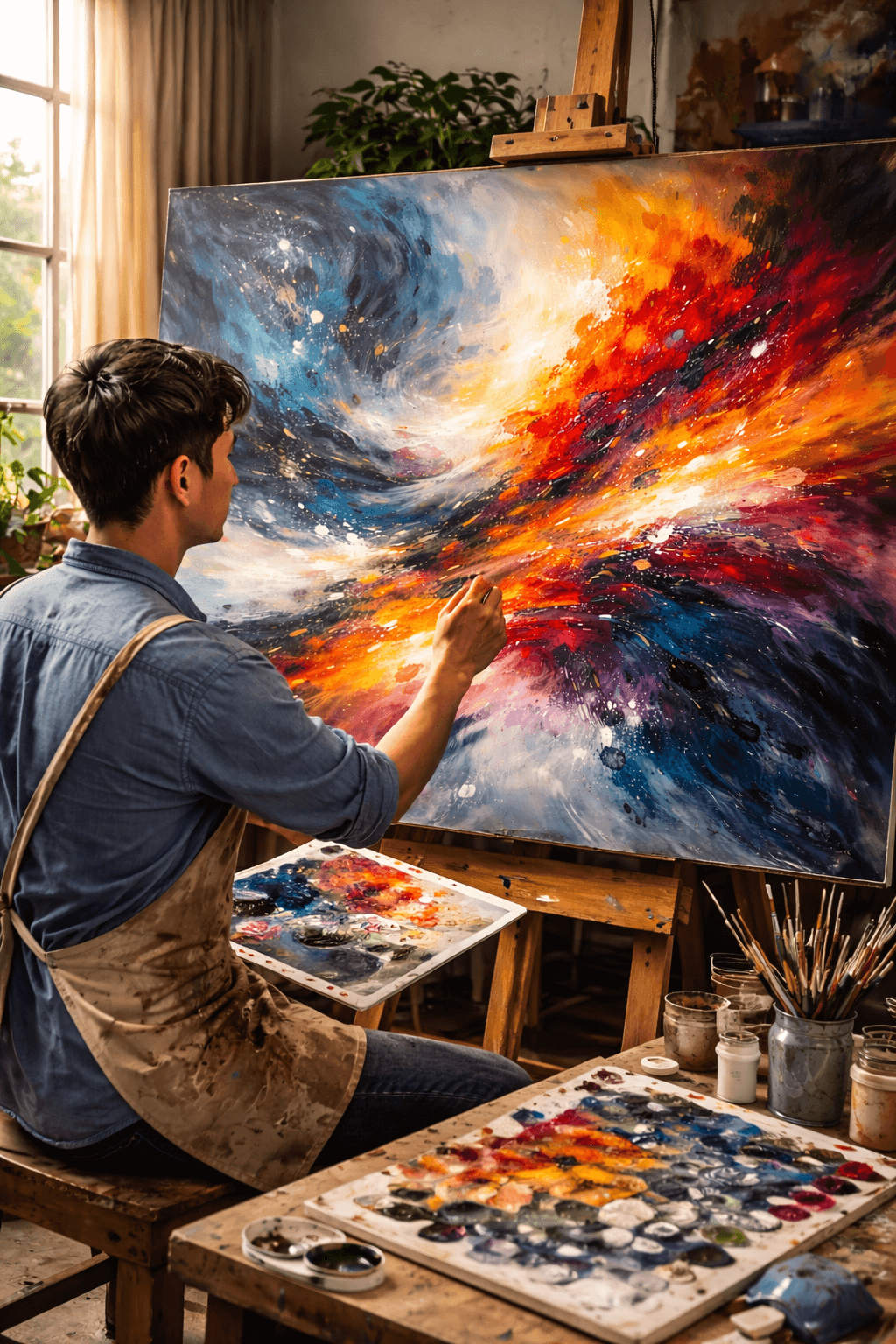 Đặt Vẽ Tranh Trừu Tượng Theo Yêu Cầu – Tác Phẩm Dành Riêng Cho Bạn