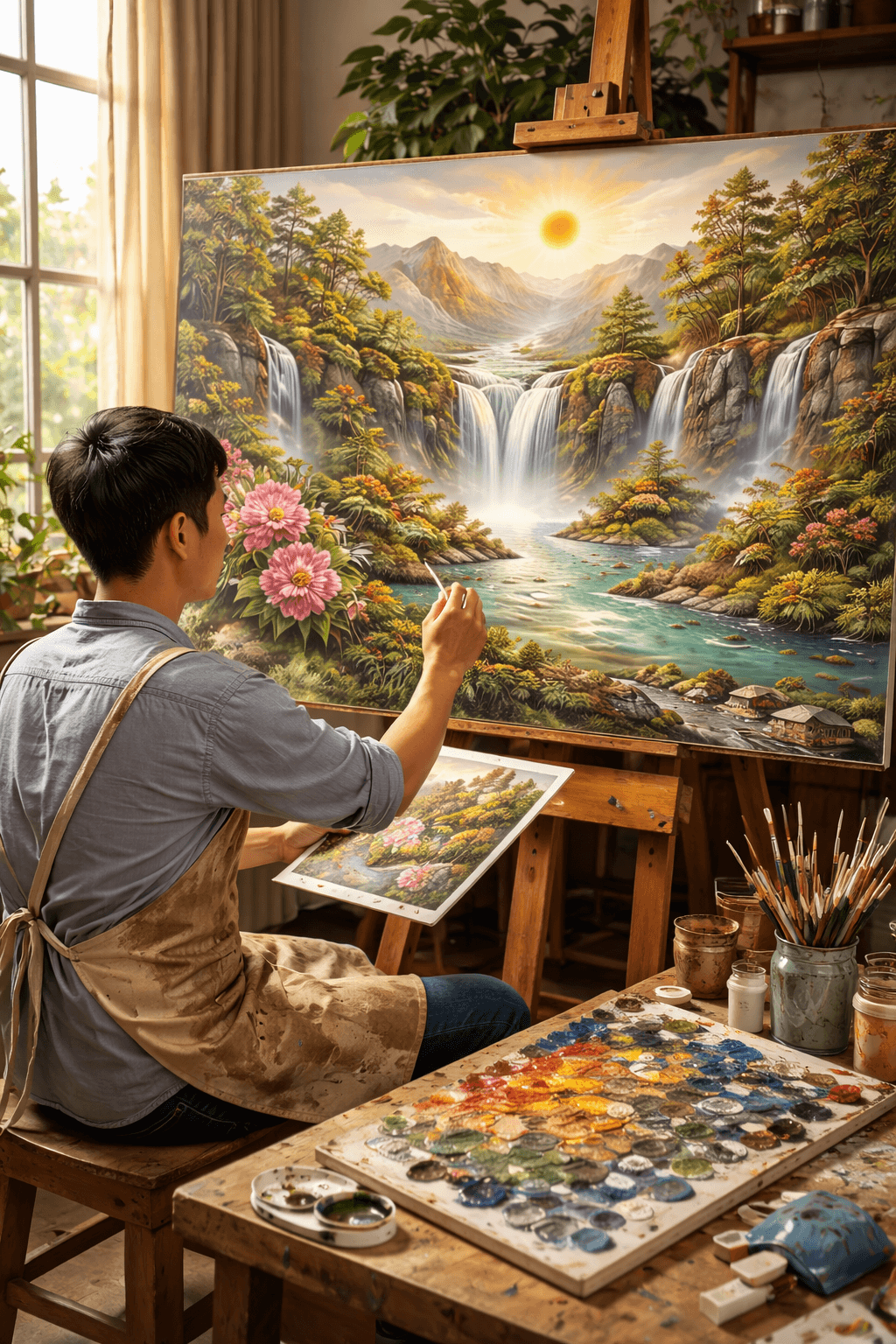 Đặt Vẽ Tranh Phong Thủy Theo Yêu Cầu – Giải Pháp Cá Nhân Hóa Vận May